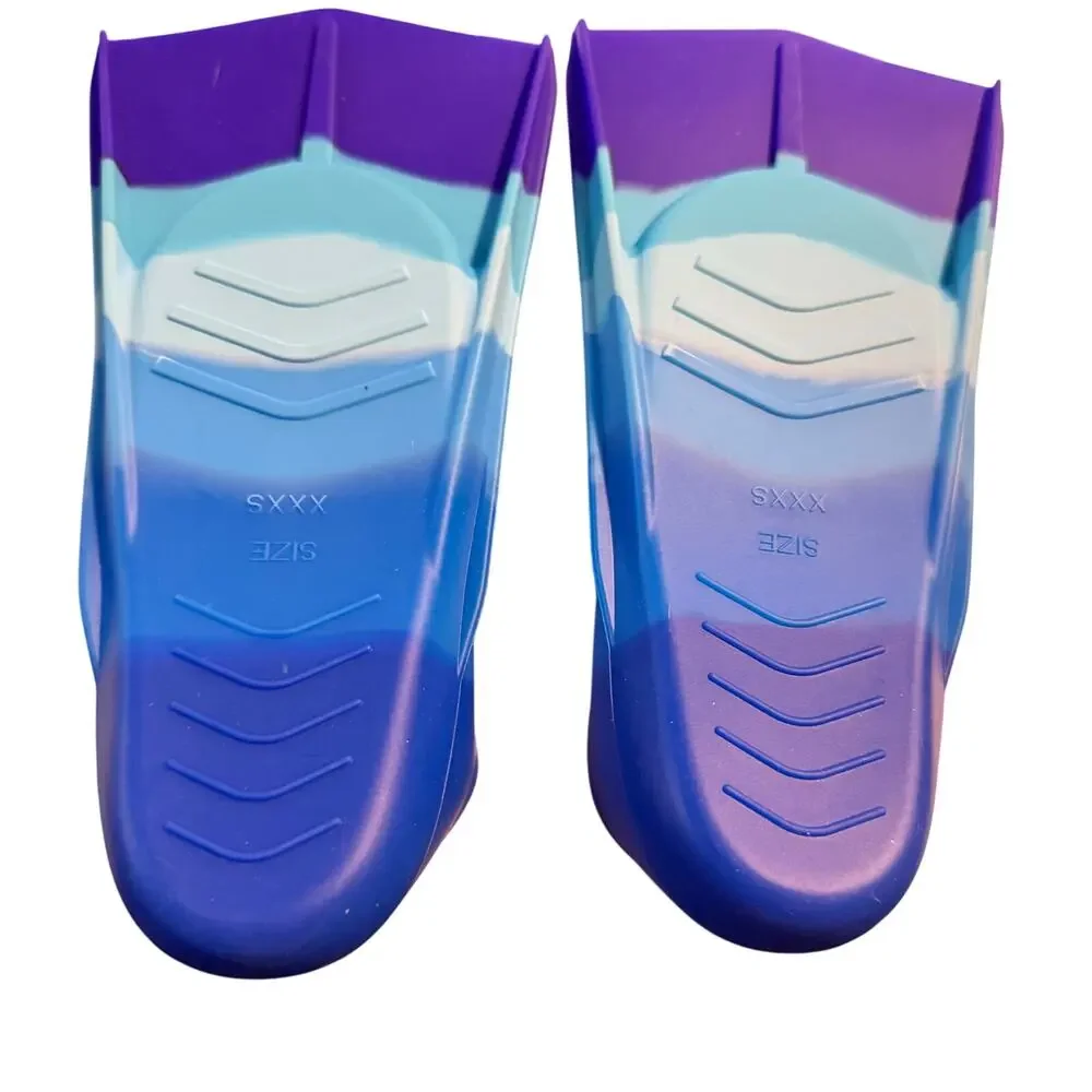 Snorkeling Fins Foot Flippers For Swimming, Kids XXXS, NWT